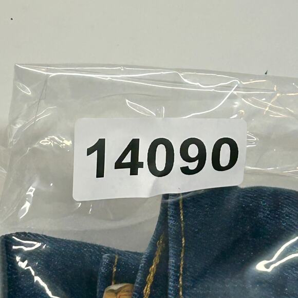 Levis 569 Jeans Mens 38x32 Blue Dark Wash Straight Leg Stretch Workwear Denim - Picture 9 of 9